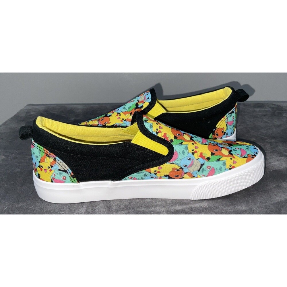 Pokémon Boys Pikachu Slip-On Sneakers Size 6 - Picture 8 of 11